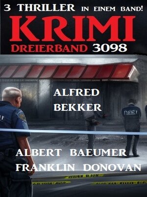 cover image of Krimi Dreierband 3098